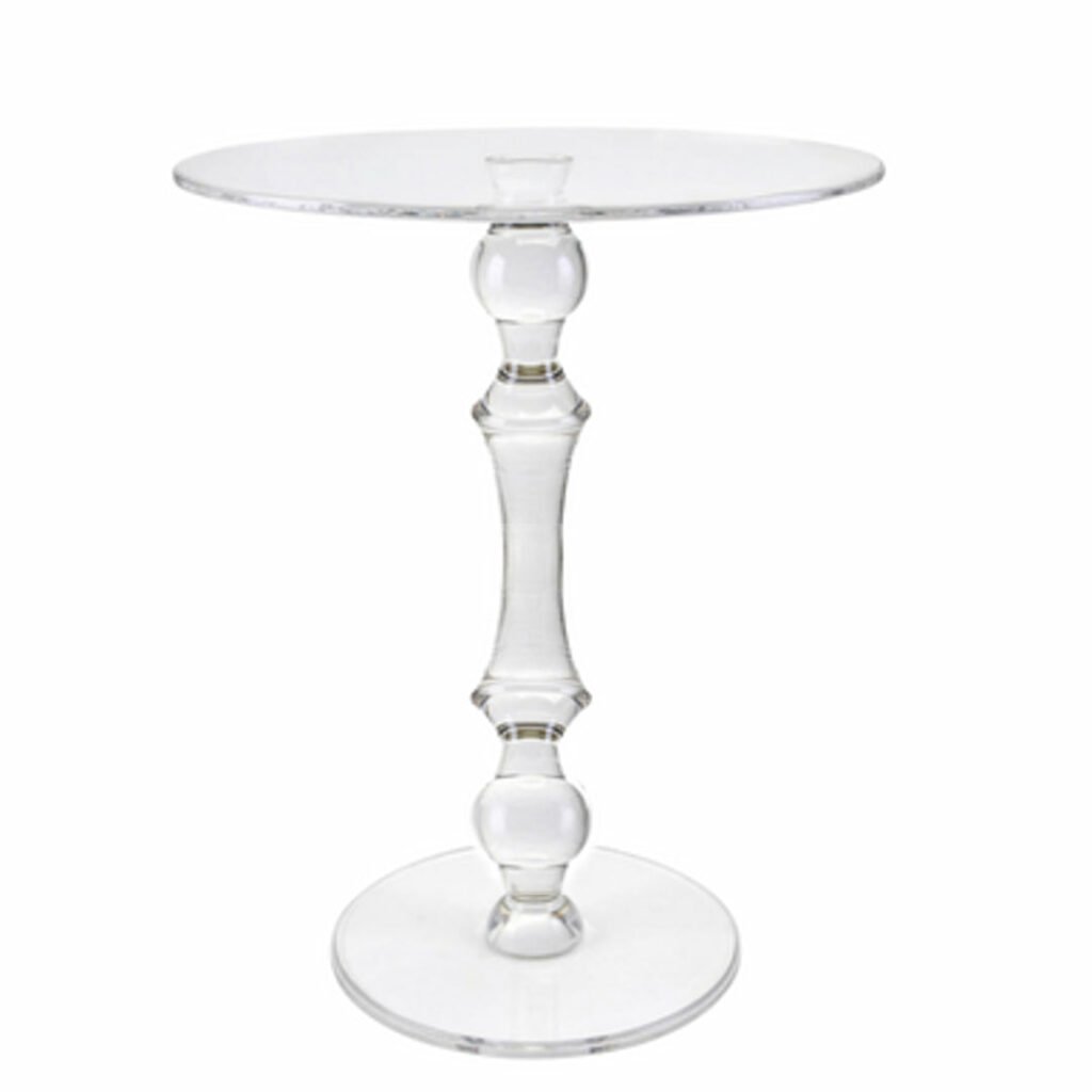 Acrylic cocktail table illusions rentals