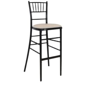 Black Chiavari Barstool rental – Illusions Rentals