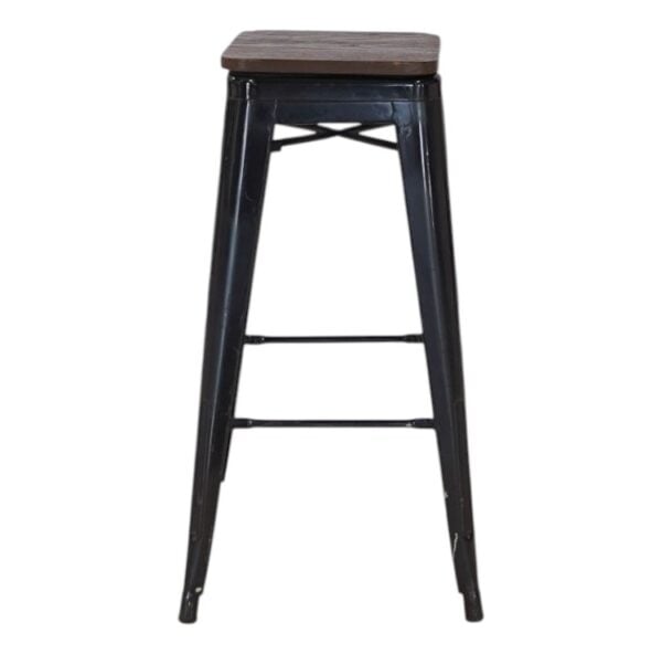 Black Metal Philia Barstool