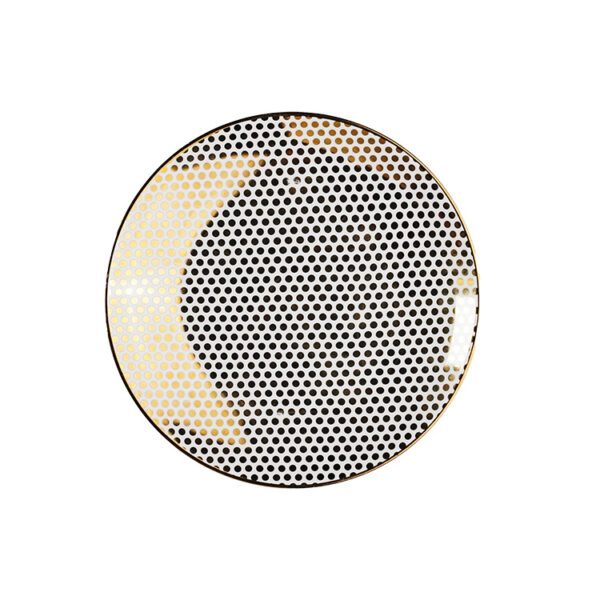 Dottie Gold Salad Plate