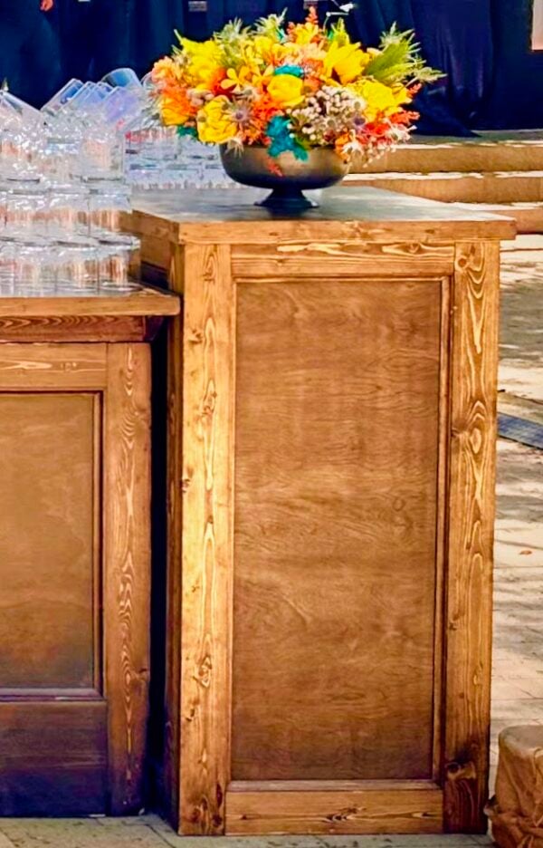 Adele Walnut Pedestal