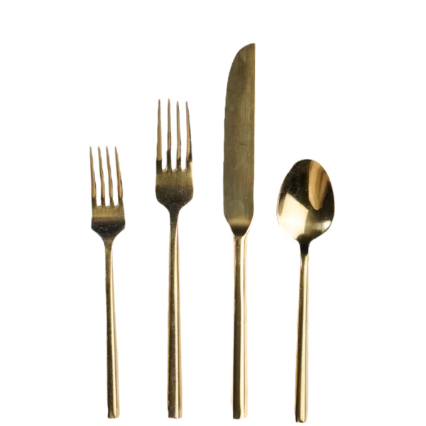 York Gold Flatware