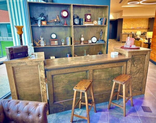 Stained Shelve Bar Back - Image 4