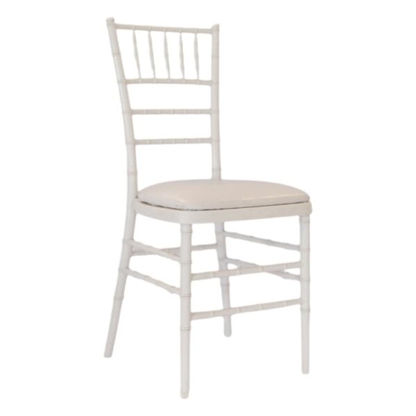 Children's White White Chiavari Chair