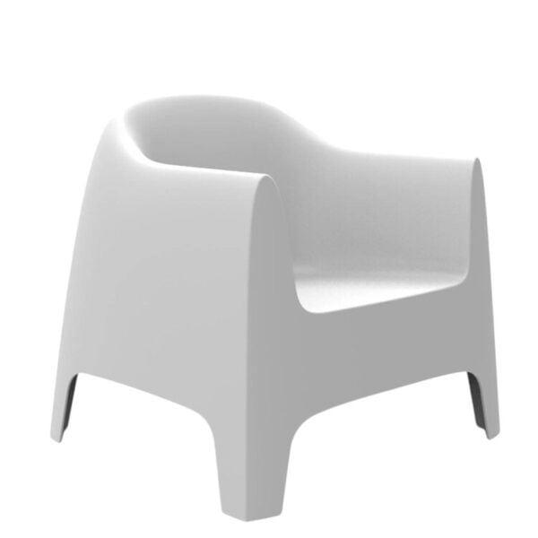 White Vodom Lounge Chair