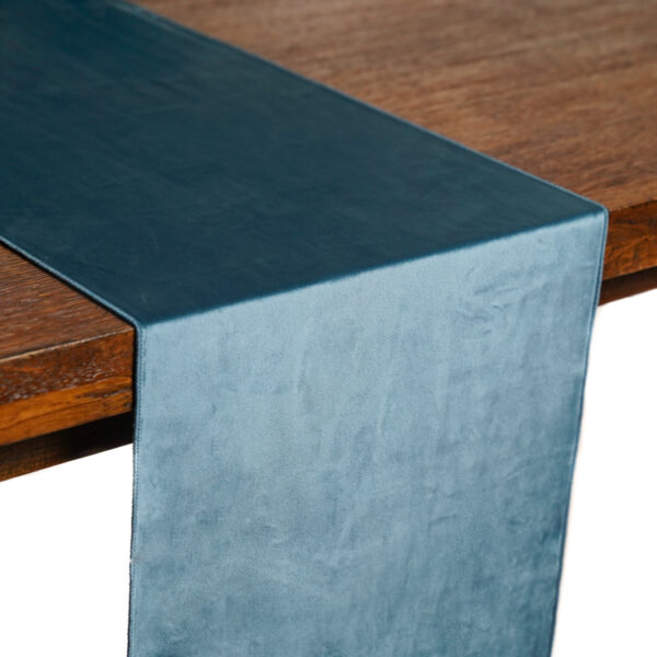 Ocean Velvet Table Runner