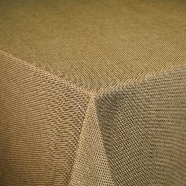 Olive Jute Tablecloth