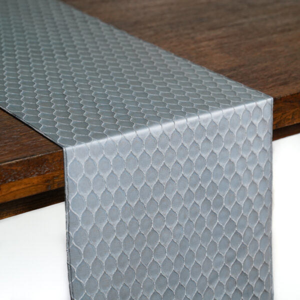 Pale Blue Mermaid Tail Table Runner