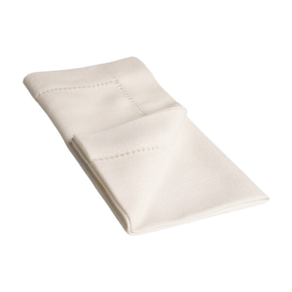 White Hemstitch - Napkin