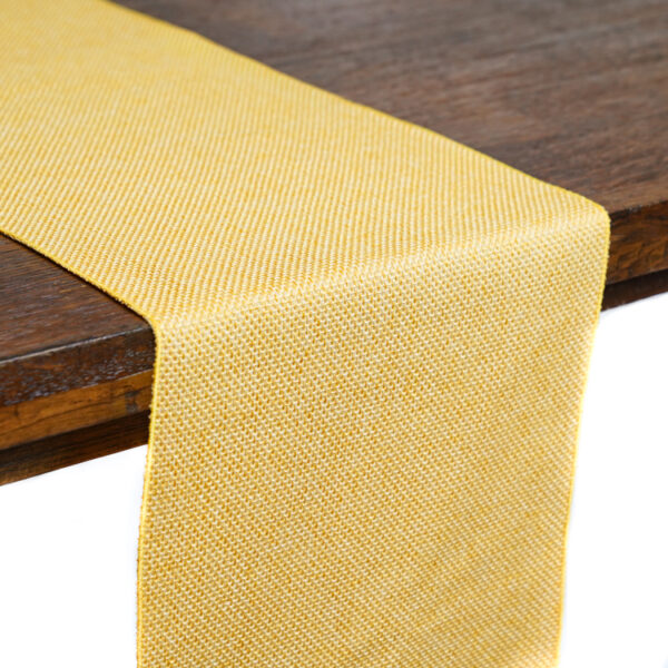 Yellow Jute Table Runner