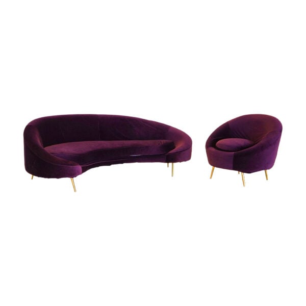 Eggplant Penelope Sofa - Image 2