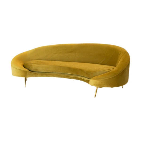 Gold Penelope Sofa (Color Covers Available) - Image 2