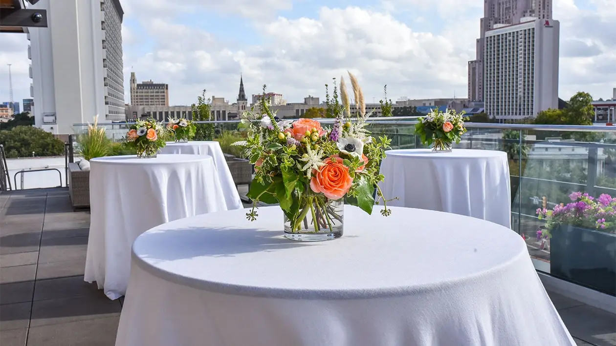 Floral Arrangement on Table Top