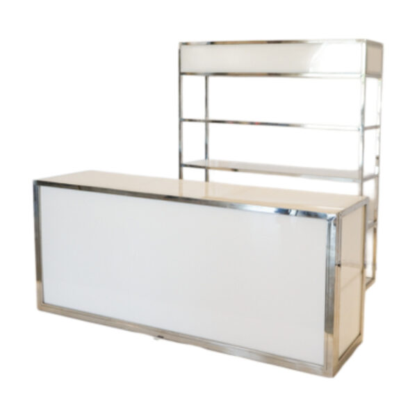 Hayden Bar and Essex Bar Back White Angled