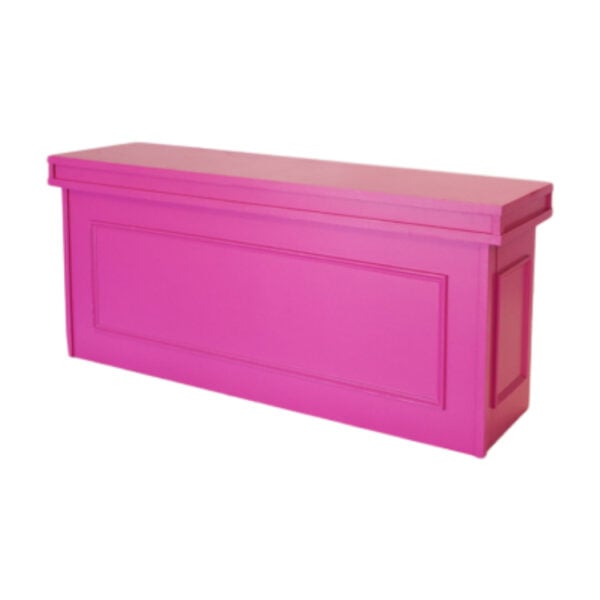 Isabella Exuberant Pink 8′ Bar Angled