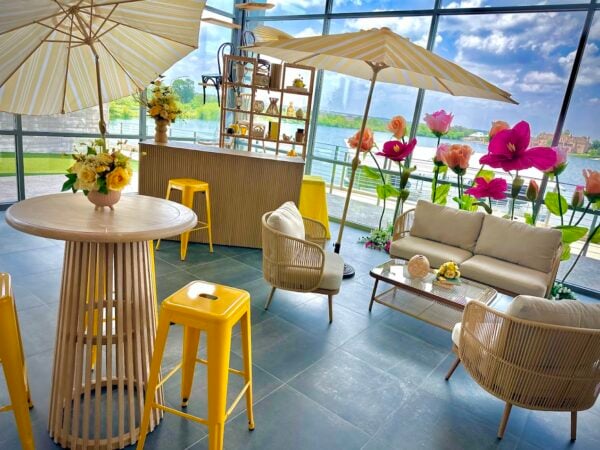 Sunray Cocktail Table