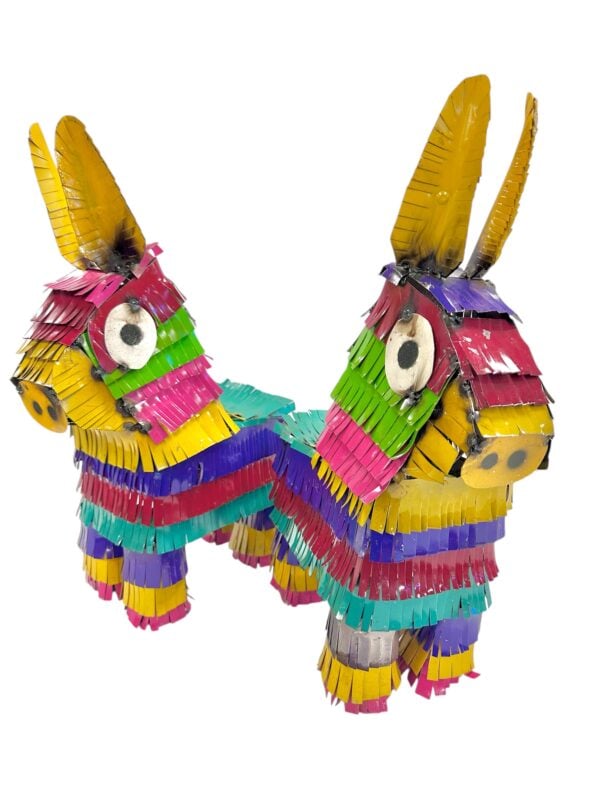 Mini Metal Burro (Pinto & Bean)
