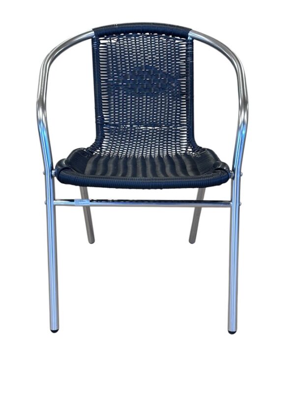 Black Rattan Chair