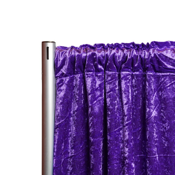 Violet Velvet Drape 3789