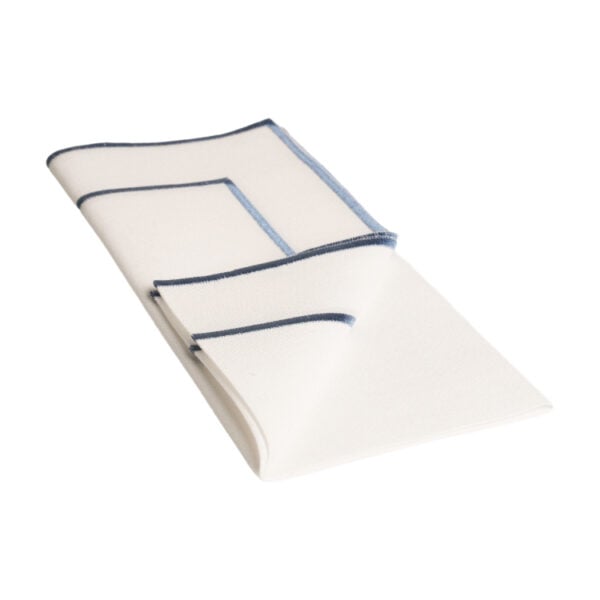 White/Blue Monarch - Napkin
