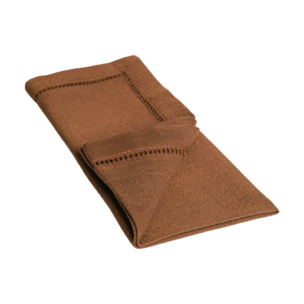 Chocolate Hemstitch - Napkin