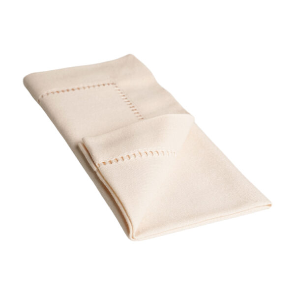 Ivory Hemstitch - Napkin