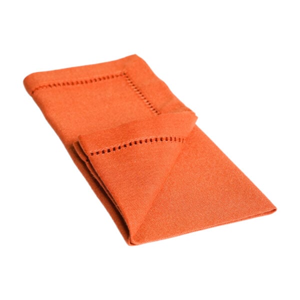 Terracotta Hemstitch - Napkin