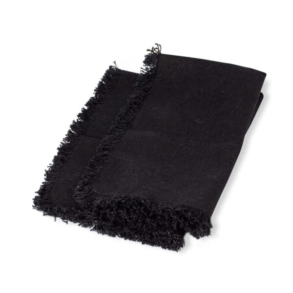 Black Fringe - Napkin