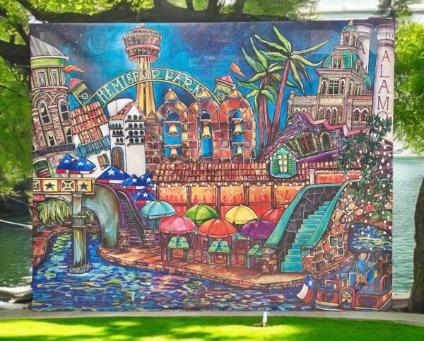 Billboard San Antonio Riverwalk