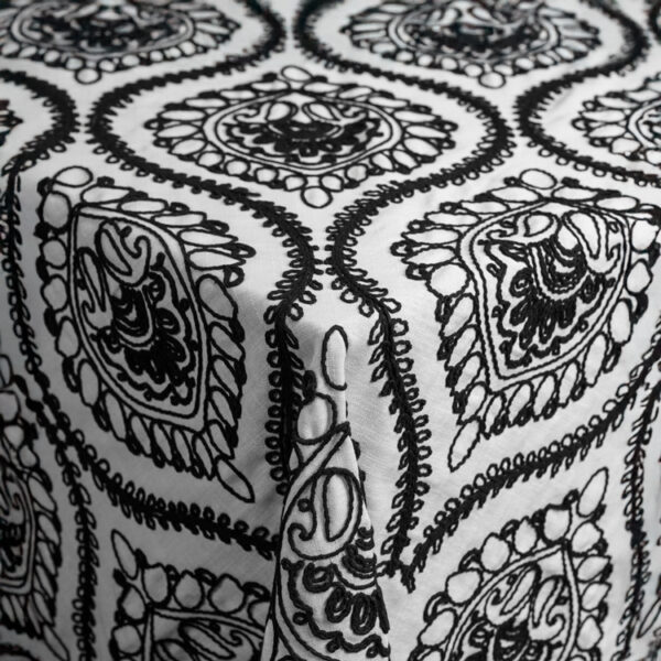 Black Chanel Tablecloth