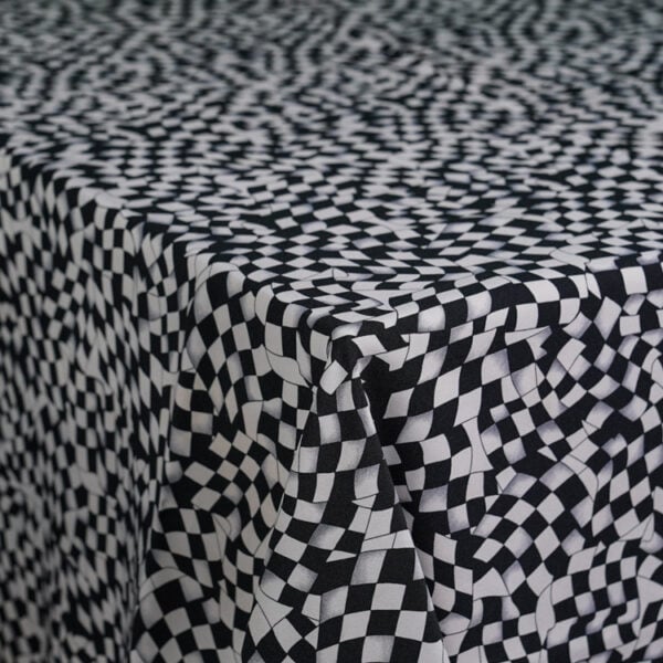 BkWhite Race Flag Overlay - 2852