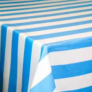Sky Blue 3" Stripe Panama